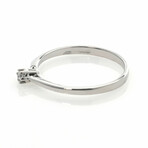 18K White Gold Diamond Dainty Ring // Store Display (Ring Size: 6.5)