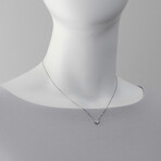 Lumina 18K White Gold Diamond Necklace // 15"-16" // Store Display