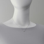 Bagliori 18K White Gold Diamond Necklace // 16" // Store Display