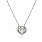 Lumina 18K White Gold Diamond Necklace // 15"-16" // Store Display