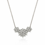 Elisir 18K White Gold Diamond Necklace // 16" // Store Display