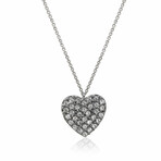 Rugiada 18K White Gold Diamond Necklace // 15"-16" // Store Display