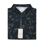 Polo Shirts // Black Teal (XL)