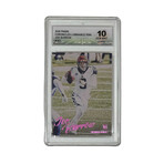Joe Burrow // 2020 Panini Chronicles Luminance Pink // Rookie Card // DGA 10 Gem Mint