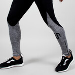 NKMR Neotech Sweatpants // Black + Gray (Small)