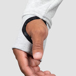 NKMR Neotech Full Zip Hoodie 2.0 // Light Gray (Small)