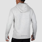 NKMR Neotech Full Zip Hoodie 2.0 // Light Gray (Small)