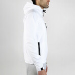 NKMR Windbreaker // White (Small)