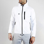 NKMR Windbreaker // White (Small)