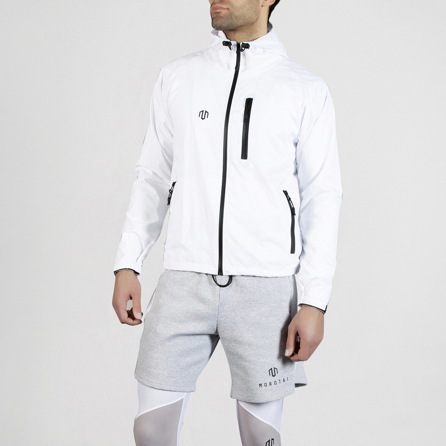 NKMR Windbreaker // White (Large) - Morotai - Touch of Modern