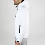 NKMR Windbreaker // White (Small)