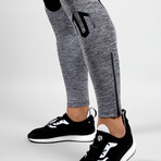 NKMR Neotech Sweatpants // Black + Gray (Small)
