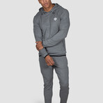 NAKA SAKURA Travel Hoodie // Gray Melange (Small)