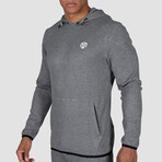 NAKA SAKURA Travel Hoodie // Gray Melange (Small)