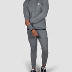 NAKA SAKURA Travel Pants // Gray Melange (Small)