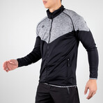 NKMR Performance Running Jacket // Gray Melange (Small)