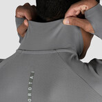 NKMR Training Dry Half Zip Top // Dark Gray (Small)