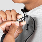 NKMR Neotech Full Zip Hoodie 2.0 // Light Gray (Small)