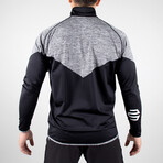 NKMR Performance Running Jacket // Gray Melange (Small)