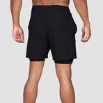 NKMR Kansei Shorts // Black (Small)