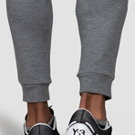 NAKA SAKURA Travel Pants // Gray Melange (Small)