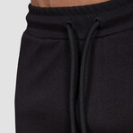 NKMR Interlock Shorts // Black (Small)