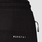 NKMR Interlock Shorts // Black (Small)