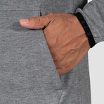 NAKA SAKURA Travel Hoodie // Gray Melange (Small)