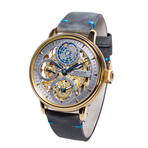 Poljot International Skeleton Dual Time Manual Wind // 9730.2940653