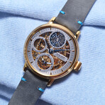 Poljot International Skeleton Dual Time Manual Wind // 9730.2940653