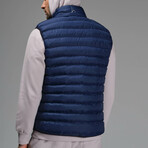 Zach Insulated Puffer Vest // Navy (2XL)