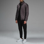 Isaac Insulated Puffer Jacket // Dark Gray (M)