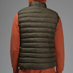 Noah Insulated Puffer Vest // Green (L)