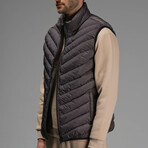 Isaac Insulated Puffer Vest // Dark Gray (2XL)