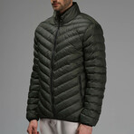 Noah Insulated Puffer Jacket // Green (S)