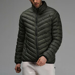 Noah Insulated Puffer Jacket // Green (L)