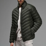 Noah Insulated Puffer Jacket // Green (S)