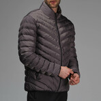 Isaac Insulated Puffer Jacket // Dark Gray (M)