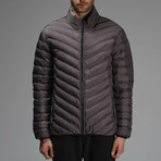 Isaac Insulated Puffer Jacket // Dark Gray (2XL)