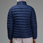 Zach Insulated Puffer Jacket // Navy (M)