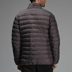 Isaac Insulated Puffer Jacket // Dark Gray (S)