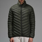 Noah Insulated Puffer Jacket // Green (S)