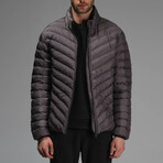 Isaac Insulated Puffer Jacket // Dark Gray (M)