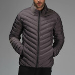 Isaac Insulated Puffer Jacket // Dark Gray (XL)