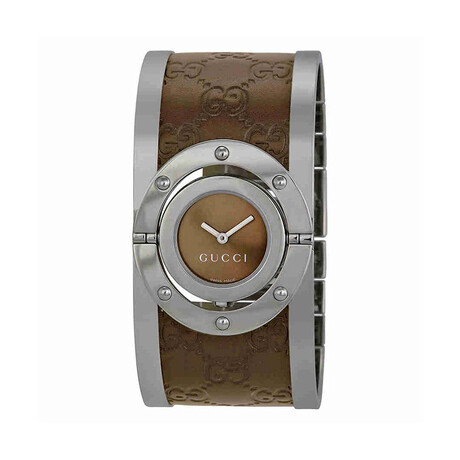 GUCCI Ladies Twirl Quartz // YA112433 // Pre-Owned