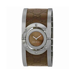 GUCCI Ladies Twirl Quartz // YA112433 // Pre-Owned