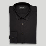 Bogata Lycra Poplin Shirt // Black (2XL)