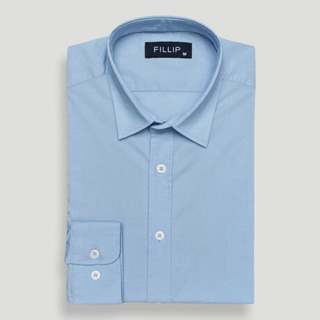 Denver Lycra Poplin Shirt // Light Blue (2XL)