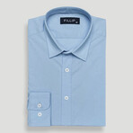 Denver Lycra Poplin Shirt // Light Blue (XL)