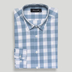 San Francisco Check Shirt // Blue (XL)